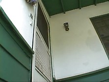 Honey receives her cunt stretched by darksome strapon