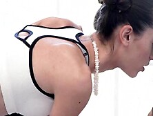 Tiana Blow Caught Her Coach Squirting On Cock. mp4