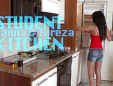 Rihanna & Tereza In Student Kitchen - Danejones