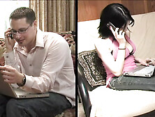 The young brunette whore loves to take it in the pussy