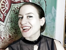 Femdom Mastix Bites Her Serf - Biting Femdom-goddess