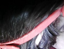 Tawny gapes Mazzy's snatch with a large, pink sex tool in advance of Jack screws her with his schlong