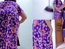 Naughty Boss Sister Fucks Maid in Dryer - Creampie & Outdoor Sex with Nadalyne