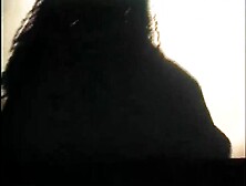 Ebony lesbian babes in action,  twat licking melons giving a kiss