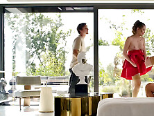 Cuckoldress with a wet pussy wants this daddy's big boner