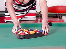 Xxx Busty Mom Laura Orsolya Enjoys Love On Pool Table