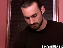 Hairy Bear Hunks - Straight Guy Gets Fucked By A Hot Young Stud