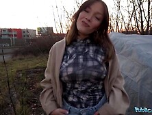 Public Agent - Hawt Venezuelan Honey Sucks and Screws for Money in Public