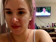 Busty Pink Haired Flasher - Full Live