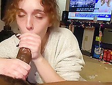 Sloppy Homemade Blowjob Pt.  1 Of 2