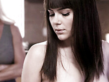 Big boobs mature bisexual MILF seduces cheating husbands mistress