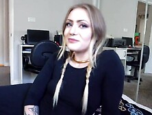 Tattooed Teen 18+ Seduces Hung Land Lord