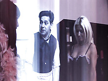 Hot threesome action with Victoria Paris and Luna Luxx