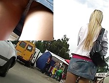 2-In-One Hawt Upskirt Video