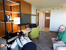 Large Melons Latin babe Housekeeper Esperanza Gomez Screws Lewd Hotel Guest - PPOVS1E5