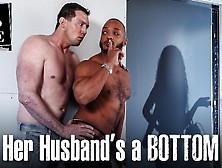 Sneaky Husband Leads Secret Gay Life,  Cheats On Pregnant Wife - Full Scene - Disruptivefilms