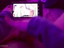 Parents are in the next Room but I can't Control my Urge to Touch my Snatch Watching Anime so Loud