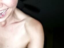 She rides me til I cum on her titties