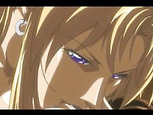 Blonde hentai babe gets ass fingered and drilled