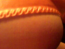 Orange Satin Panty Fuck Doggy Style
