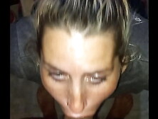She cry cum