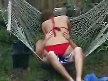 Girl Getting Fucked In The Backyard - Brother's Friend Films It 1