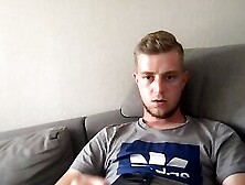 Str8 25Yo Big Dick Blonde German Boy