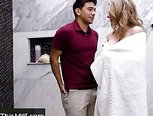 "Mom's Little Helper #2 - Older Step-Son Gives Young Mom A Hard Fucking"