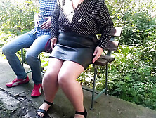Sexy Curvy Mother-In-Law Knows How To Attract The Attention Of Her Fetishist Son-In-Law