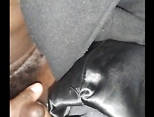 Checking to make sure there is not too much mess around and then to see if I have more semen for free part three