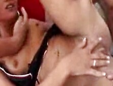 Teen Sandra hanging upside down gang throatfucked