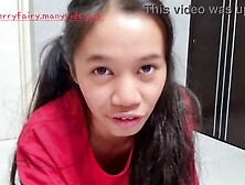 Teen Tiny Oriental angel did a jerk off instructions