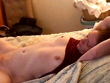 Actual real affair with my boss‘ wife tied in their couch! Sexy!!!