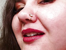 Seductive Lips: Licking Moments