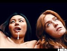 Real Life Hentai - Jia Lissa And Rae Lil Black Fucked All The Way Through By Alien Monster