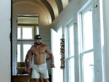 "Bare Ass Bash - Gay Anal Orgy with Hunks"