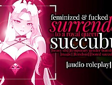 F4M - Audio Merely - U summoned a succubus,  but That babe's not likewise impressed with your offerings (FEMINIZED)
