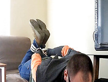 Police Tied Up Gagged,  Mexican Construction Worker,  Tied Up And Gagged