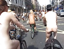 Naked Bike Ride. 720P. Mp4