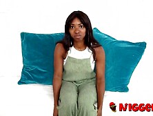 From Reality TV to porn: Perfect black Nuru Obama is hopeless for an interracial drilling!