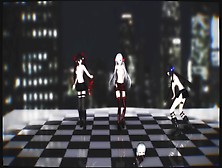 [Mmd]Tei&sere&zatsune - Sweet Devil Colate Remix R-18