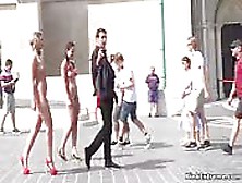 Naked Slaves Disgraced On The Streets