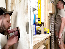 Gloryhole At The Workshop - Ryan Stops By To Use It