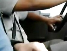 Big Dick Flash For Taxi Driver - Gay Latino Handjob