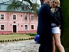 Blonde Hottie taking cock