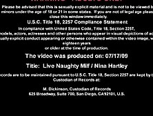 Nina Hartley - Webcam July 17 2009