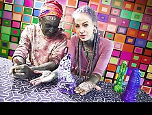 Watch engaging Anuskatzz and Lily Lu's smut