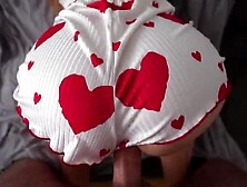 Banged a angel with short shorts on the side of her large butt