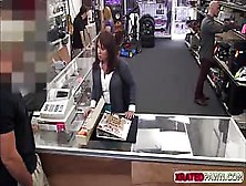 Busty Milf Seller Gets Fucked The Hardest Way Inside A Pawnshop