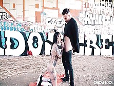MAMACITAZ - Tattooed Chick Yemaya Gonzalez Got Dicked Down In Public